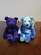 Salvino's Bam Beano's MLB Baseball Beanie Bears McGwire and Sosa Lot of 2