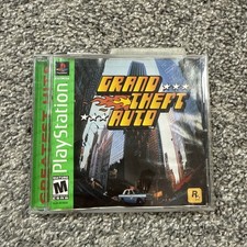 PS1 - Grand Theft Auto Sony PlayStation 1 With Manual