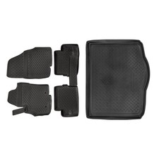 3D Gummimatten Kofferraumwanne Für Fiat Grande Punto 2005-2018 Gummi Fußmatten