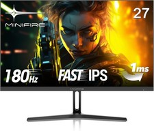 Gaming Monitor IPS 27 Zoll 180Hz 1ms AdaptiveSync HDR10 VESA wandmontierbar