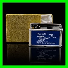 Vintage Plymouth Chrysler Roadrunner Promo Flat Ad Cigarette Lighter