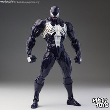 Figura de acción Mess Toys Venom Lethal Neighbor Spider-Man Symbiote 1/12