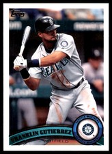Franklin Gutierrez 2011 Topps #477 Mariners MLB READ FREE SHIPPING AutographDen