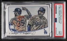 2021 Project 70 Online Exclusive Corey Seager Cody Bellinger Lauren Taylor PSA 9