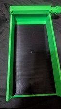 Easy Flow Gold Box Sluice For Gold Prospecting Solid Gold Catching Plates Green