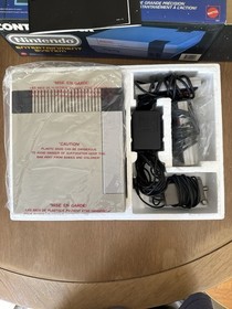 Consola Nintendo NES-001 Control Deck CIB En Caja Completa - Probada y Env&iacute;o R&aacute;pido