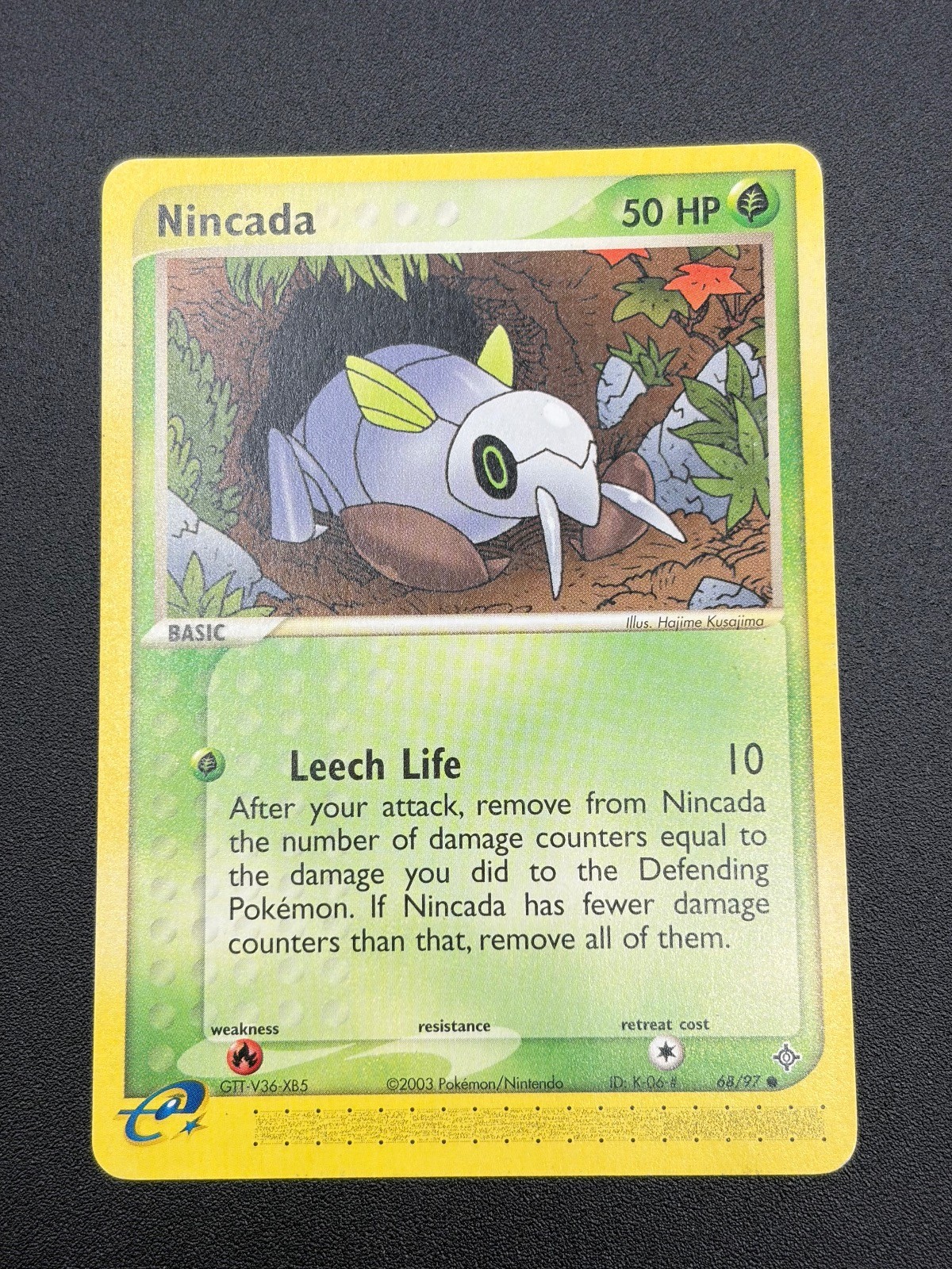 Nincada LP 68/97 Common Dragon Pokemon