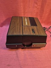 Vintage GAF 1690 Slide Projector Remote Control Automatic Focus Woodgrain TESTED