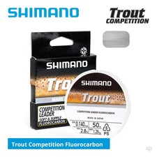 Shimano Trota Competizione Fluorocarbon Leader - Esca Spinning Gioco Lenza Pesca