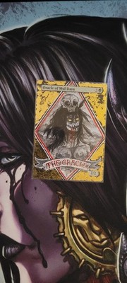 MTG ALTER: Oracle of Mul Daya, by Fiddlesticks. Full art alter with gold leaf