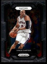 Vince Carter 2023-24 Panini Prizm #195 Raptors NBA READ FREE SHIP AutographDen