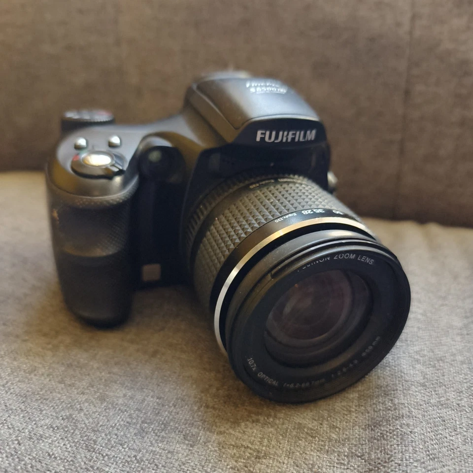 Fujifilm FinePix S Series S6500fd Digital Bridge Camera 10x Zoom Black Working, photo 1 of 5