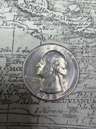 1954 S Washington Quarter MS Beautiful coin - WQ01
