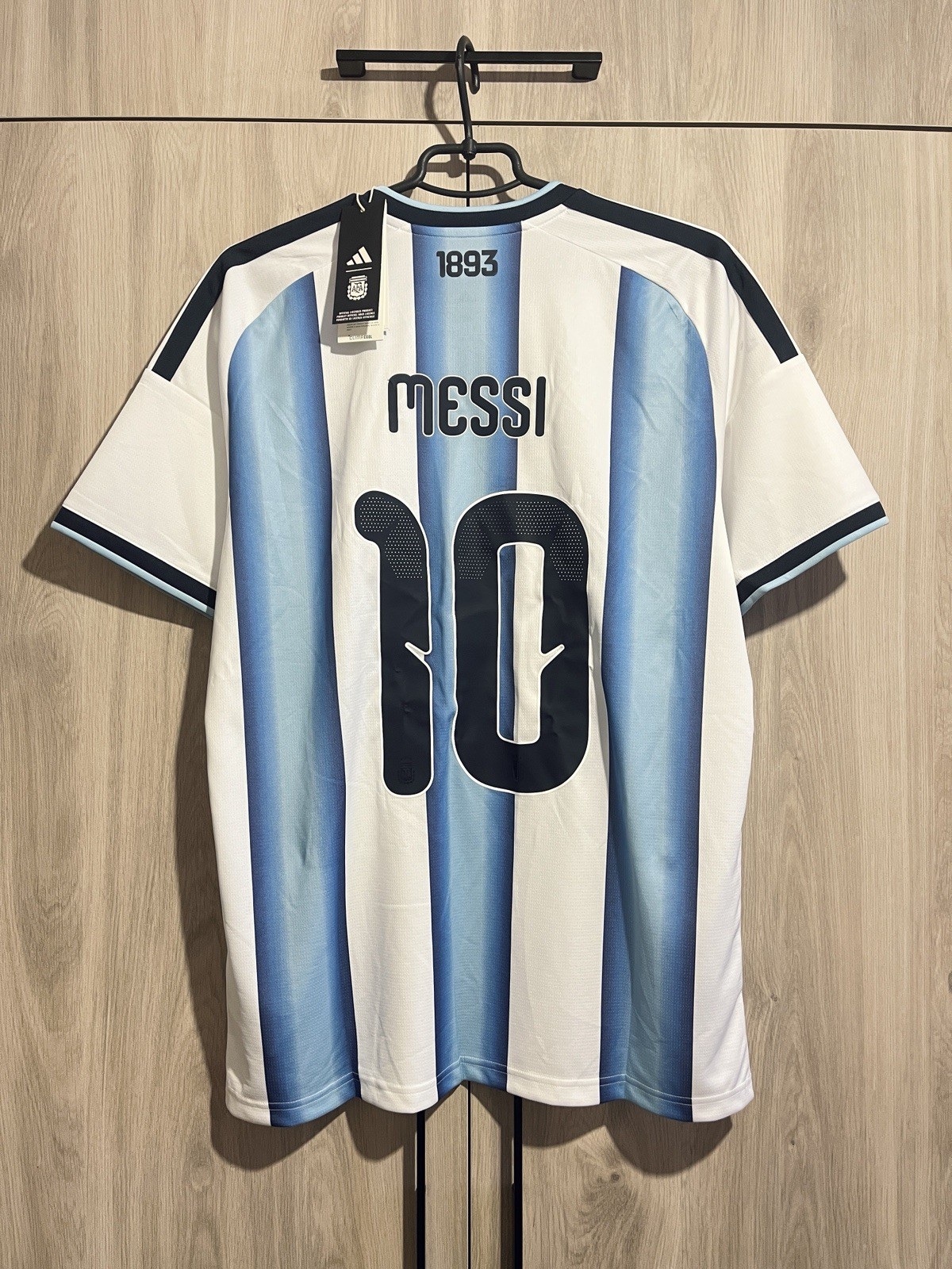 MESSI Argentina 2025 2026 World Cup Original Jersey Adidas JM8396 size L Men