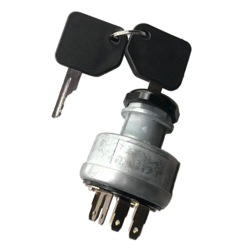 鍵 Ignition Switch & 2 Keys Fit For Case Skid Steer Loader 1835B