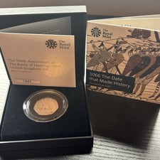 2016 The Battle of Hastings 950th Anniversary 50p Silver Proof Coin .925Silver