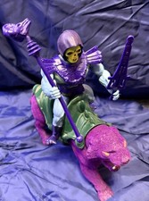 Vintage Masters Of The Universe  MOTU Skeletor & Panthor Complete  1981