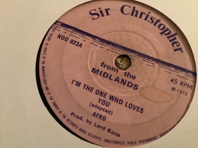 Afro , Im The One Who Loves You  ,  7 Christopher.
