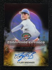 2025 Panini Prospect Edition Gold Prizm 6/10 Tyler Bremner #FFS-TB Auto 4jk