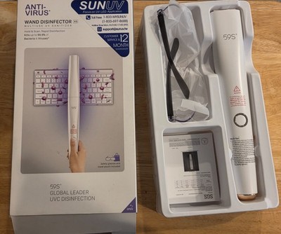 SUNUV Antivirus Sanitizing Wand Disinfector - 59S. White