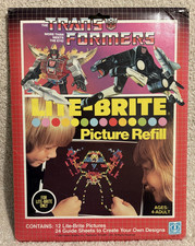 Transformers G1 1985 Lite-Brite Picture Refill SEALED 