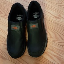 Merrell Work Comfort Steel Toe Slip & Oil Resistant Black Work Shoes. Size US 7W