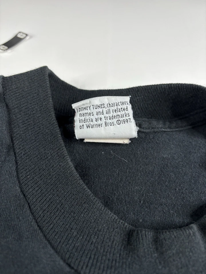 ¡De colección no en esta vida!  Camisa Looney Tunes 1997 2XL de gran tamaño de colección años 90 Y2K Foto 4 de 4