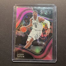 2022 Chronicles Select Draft Picks Jayson Tatum  Pink Prizm Card
