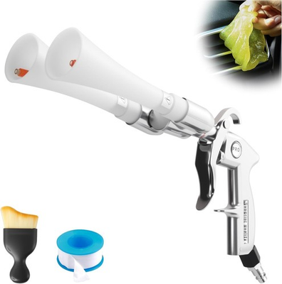 #ad Double Nozzle Tornado Car Cleaning Gun Interior Air Dust Cleaner Blower Vortex $14.95