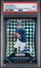 Jaxson Dart 2025 Prizm Rookie RC Black Finite Flashback #10 1/1 PSA 9
