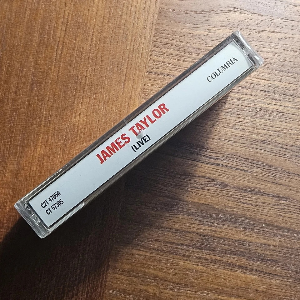 James Taylor LIVE Cassette Tape Double Album 1993 Rock Folk Sealed New - Image 3 of 4