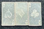 Ace of Spades, Clubs, and Diamonds Lot - 2 Grams of  .999 Silver Each