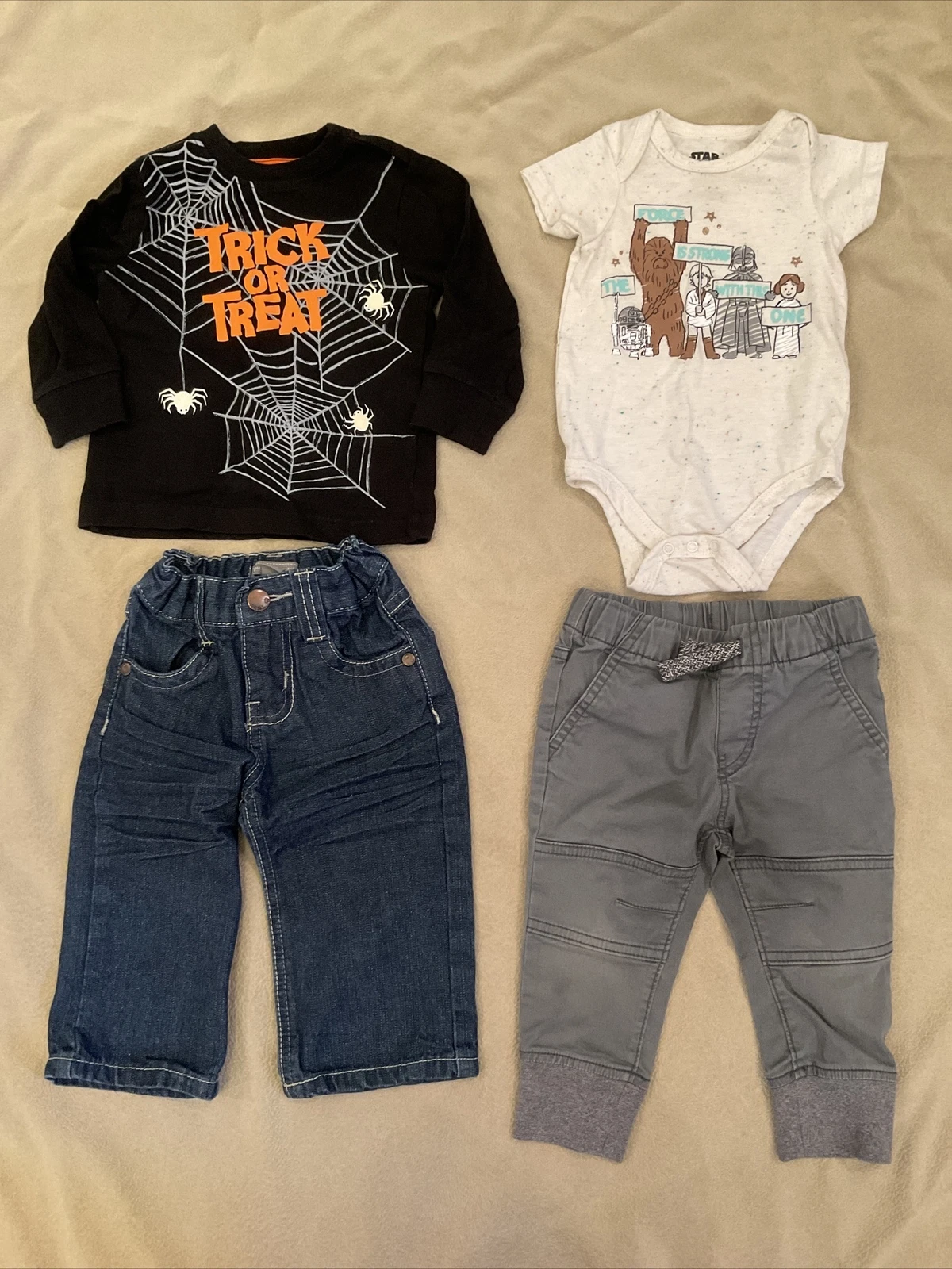 Baby Boys Halloweeen Clothing Lot Star Wars Joggers Pumpkin Patch Jeans Gymboree
Opens in a new wind