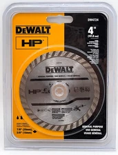 NEW DeWalt DW4724 High Performance 4" General Purpose Masonry Blade ~ Free Ship.