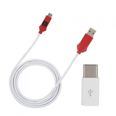 EDL 2 IN 1 CABLE FOR QUALCOMM 9008 MODE TYPE C MICRO USB W/ BUTTON XIAOMI