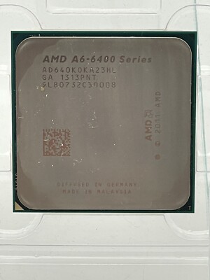 Cpu Z Amd A6 6400k Windows 10 AMD A6-6400K AD640KOKA23HL GHz Dual
