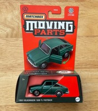 Matchbox Moving Parts 1965 VOLKSWAGEN 1600 TL FASTBACK Dark Green VW