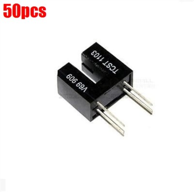 50Pcs Sensor Opto Slot 3.1MM Trans Thru 4-Lead Dual Row TCST1103 New Ic cv