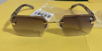 Kennedy White Marble Smoke Sunglasses/ 60-18-140/ UV400/ No Box