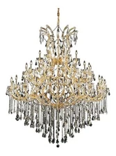 Elegant Lighting 2801G60G/RC  Maria Theresa 49-Light, Five-Tier Chandelier*NEW*