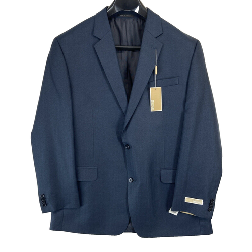 Michael Kors Men's Size 46L Blue Classic-Fit Blazer Sport Coat Jacket NWT $250