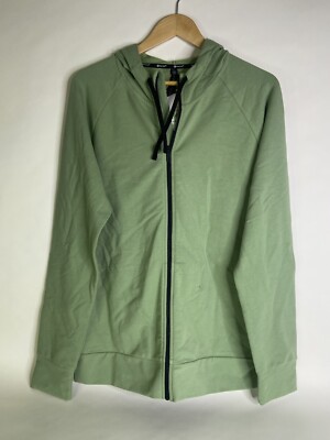 GAIAM Mens Medium Namaste Hoodie Zip Up Fitness Slim Fit