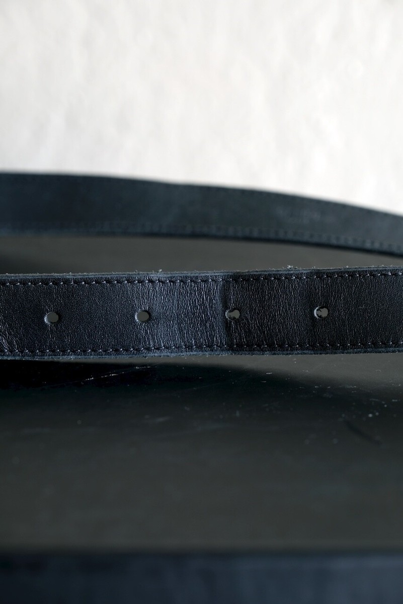 Celine Western Belt Medium Skinny Vintage Calfskin Leather Hedi