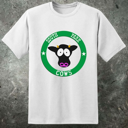 Go Cows Mens T Shirt - Picture 3 of 3
