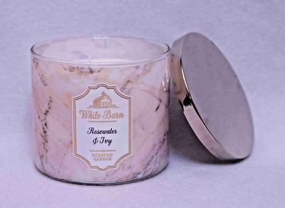 Bath & Body Works Candle 3-Wick Rose water & Ivy 14.5oz