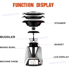 Multifunction Intelligent Robot Automatic Stir Fry Pot Machine Kitchen Cooking 17