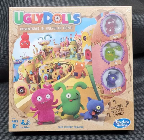 NEW UglyDolls Adventures in Uglyville Board Hasbro Game 6+ 