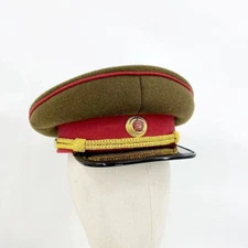 WW2 Soviet Army Officer's Cap Hat USSR Military Cap Wool Size L/58cm