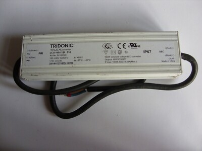 Tridonic Talex Lcu 100 12 D 010 100w Constant Led Converter 12vdc Selv Ebay