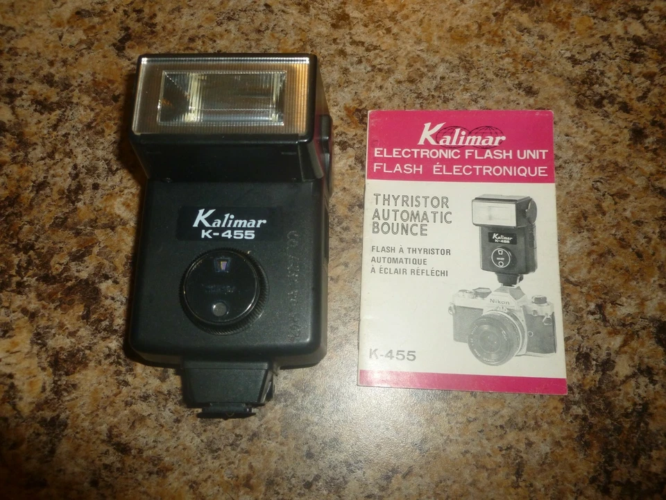 Kalimar Electronic Flash THYRISTOR K-455 with Instructions - Image 2 of 4